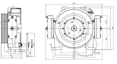 GTW9S Dimensions