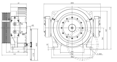 Torin GTW10X Traction Machine Dimension