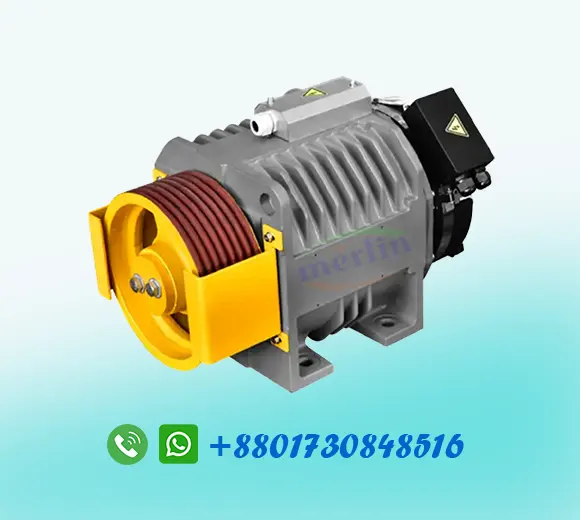 Torin Gearless ERSC Traction Machine for Home Lift TORIN ERSC Traction Motor For Home lift - Image 1