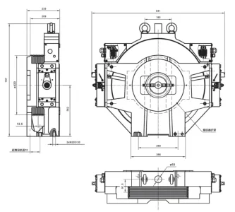 

XIZI GETM 3.0G Gearless Traction Motor