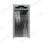 Black Titanium Mirror Etching Door Panel