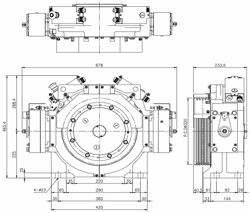 KANEKO JAPAN PMSM Elevator Traction Machine Price in BD
