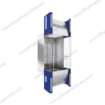 Luxury Stainless Steel Glass Capsule Passenger Elevator Cabin