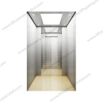 Mirror Etched Stainless Steel Passenger Lift Cabin