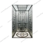 Mirror Etching Stainless Steel Modern Passenger Elevator Cabin Price in BD