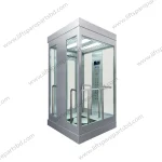 Mirror Stainless Steel Premium Observation Lift Cabin