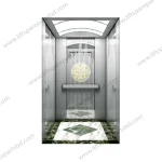Mirror Stainless Steel Premium Passenger Lift Cabin