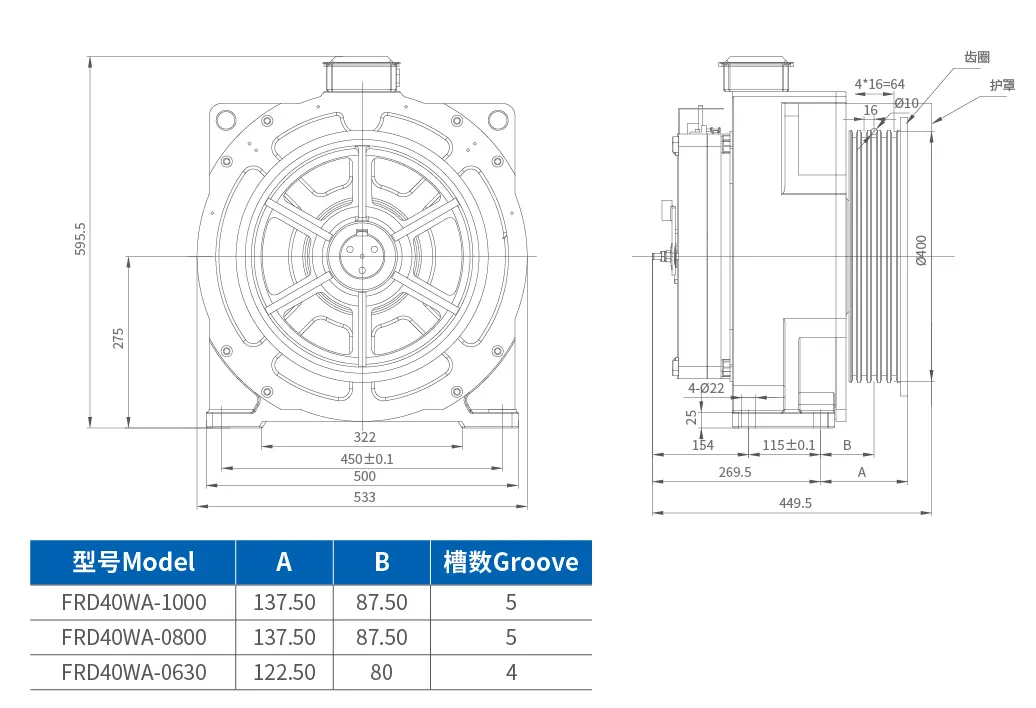 FURDER FRD40WA Traction Machine