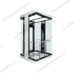 Stainless Steel Observation Elevator Cabin