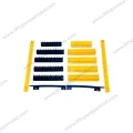 CANNY Escalator BEVG Step Yellow Frame